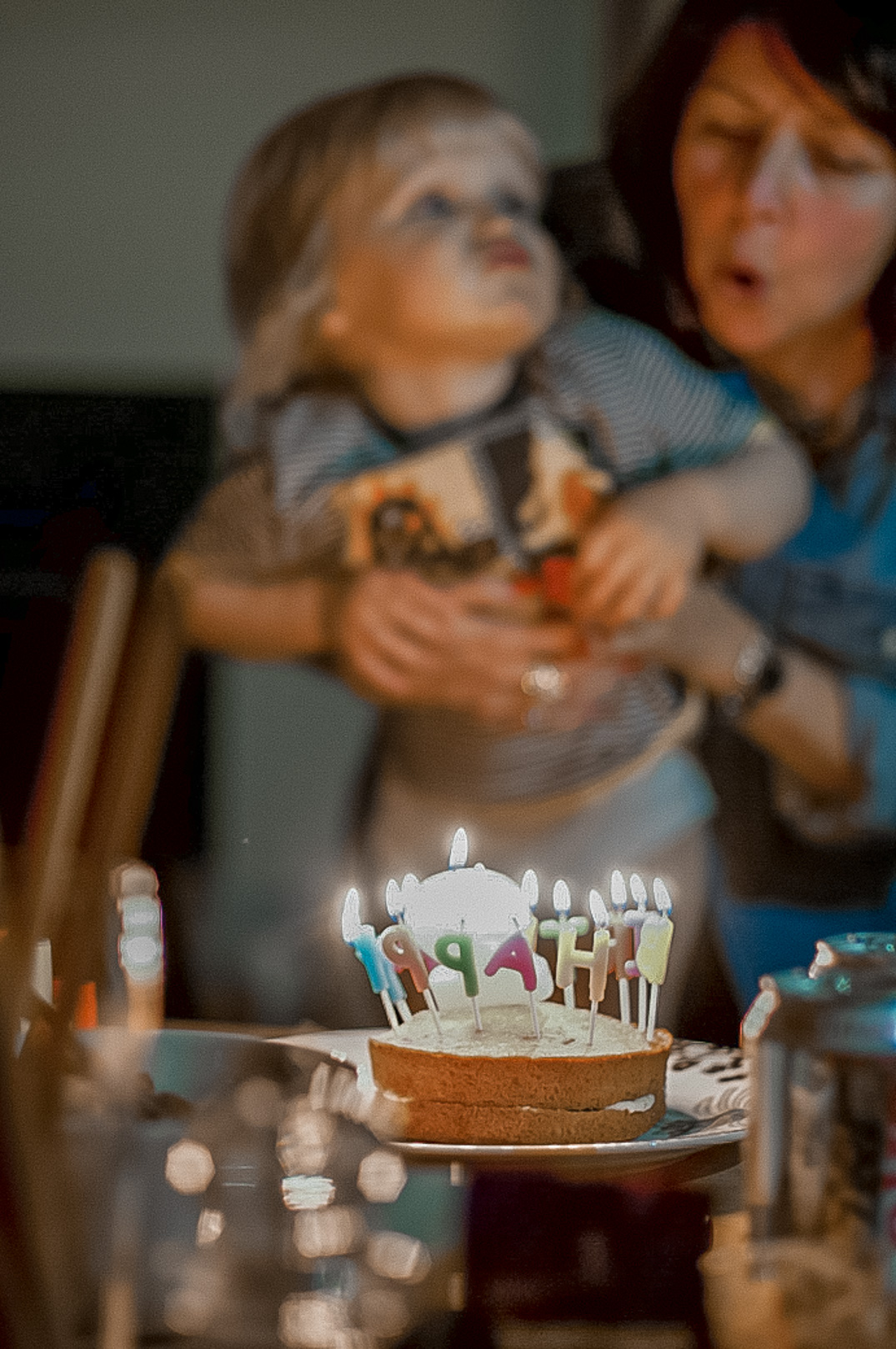 celebrating birthdays when your child has autism - Birthday candles on a cake