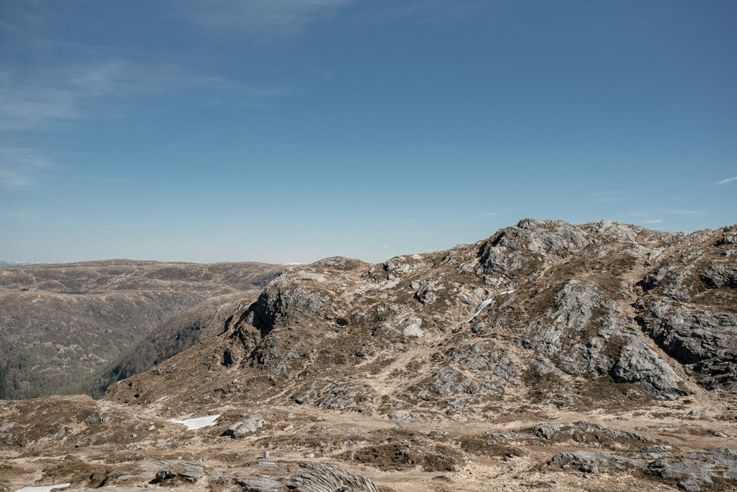 Ulriken 643 - The rocky landscape at the summit of Mount Bergen