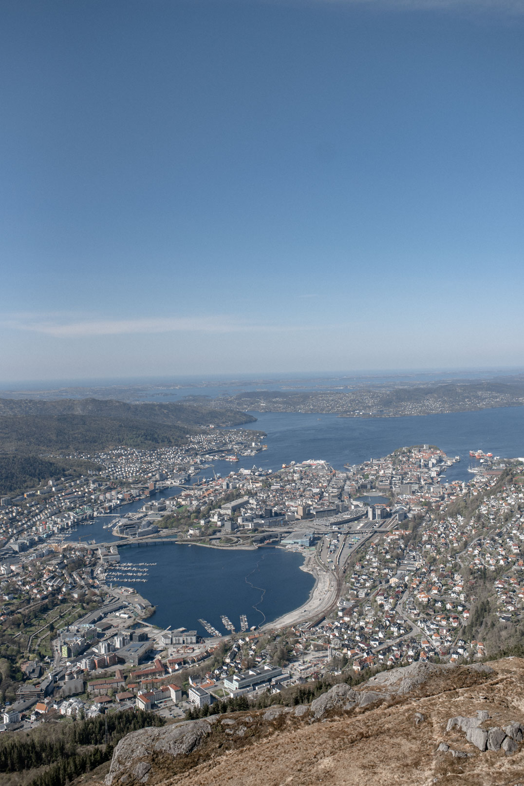 Ulriken 643 - Panoramic views from the top of Mount Bergen