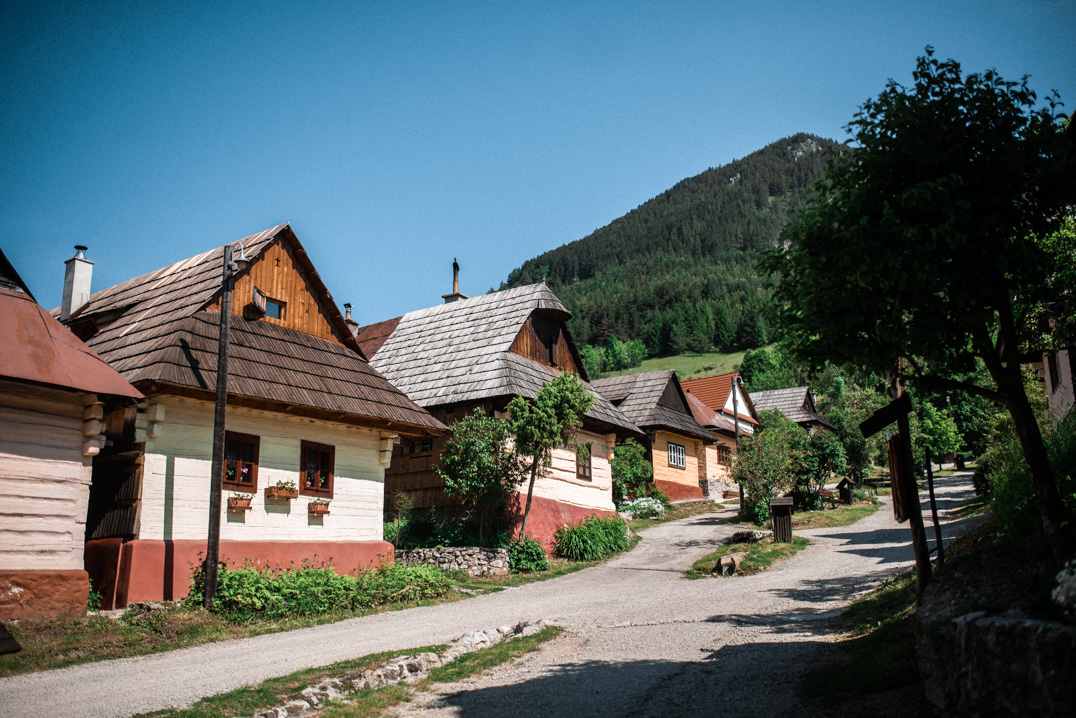 The Unesco village of Vlkolínec