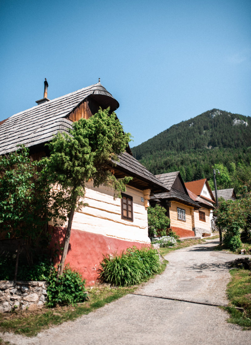 The UNESCO village of Vlkolínec
