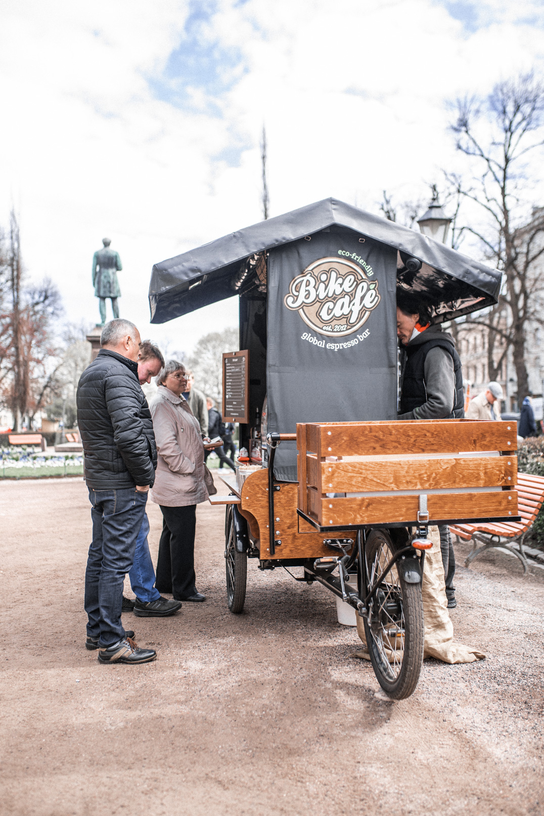 One day in Helsinki - Bike Coffee Shop