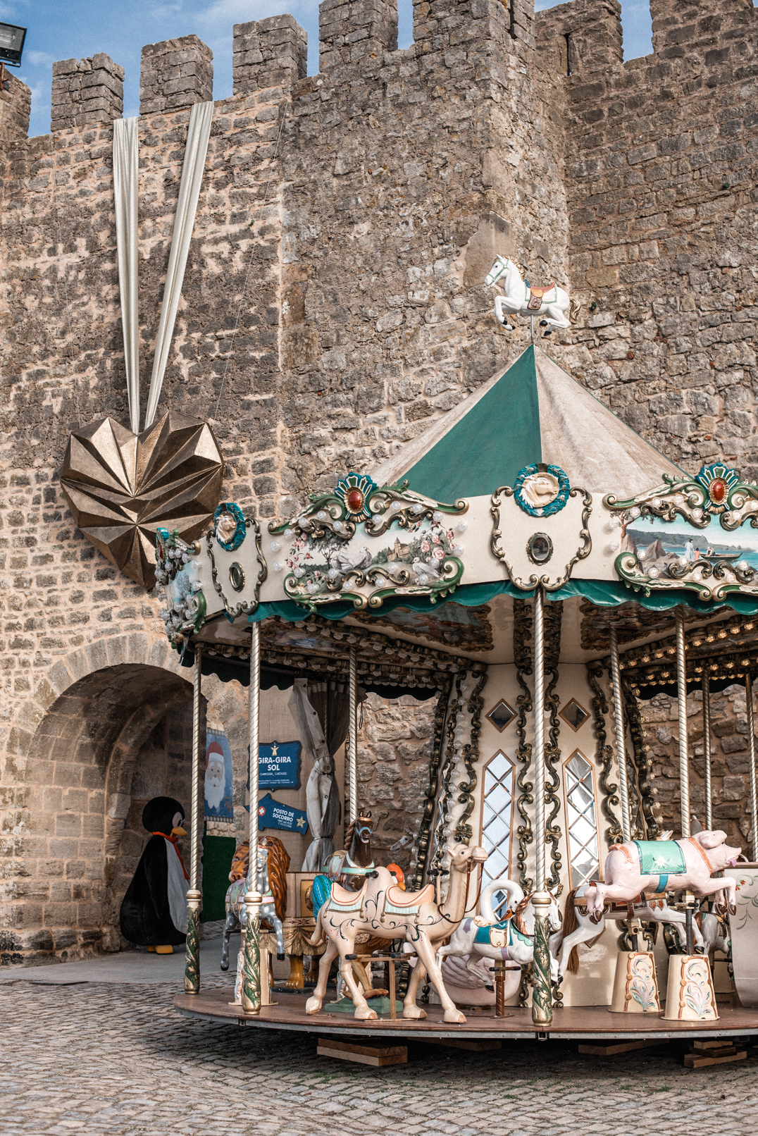Óbidos Christmas market - Carousel