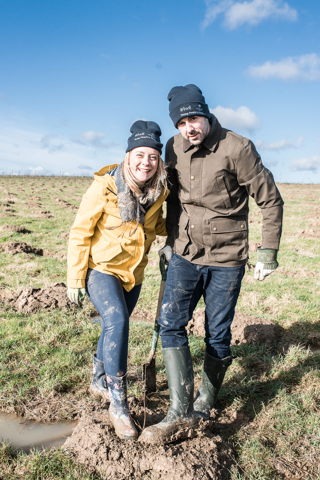 Joules tree planting - Holly made life