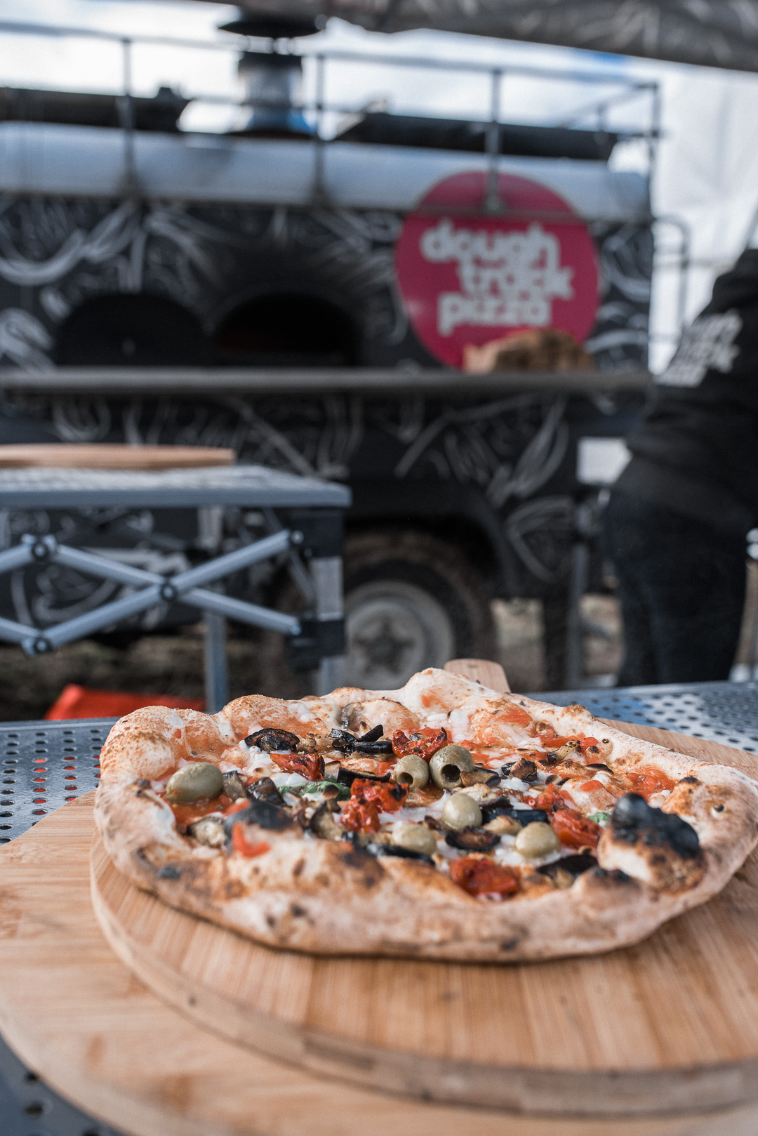Joules Tree Planting - Pizza from Dough Truck Pizza