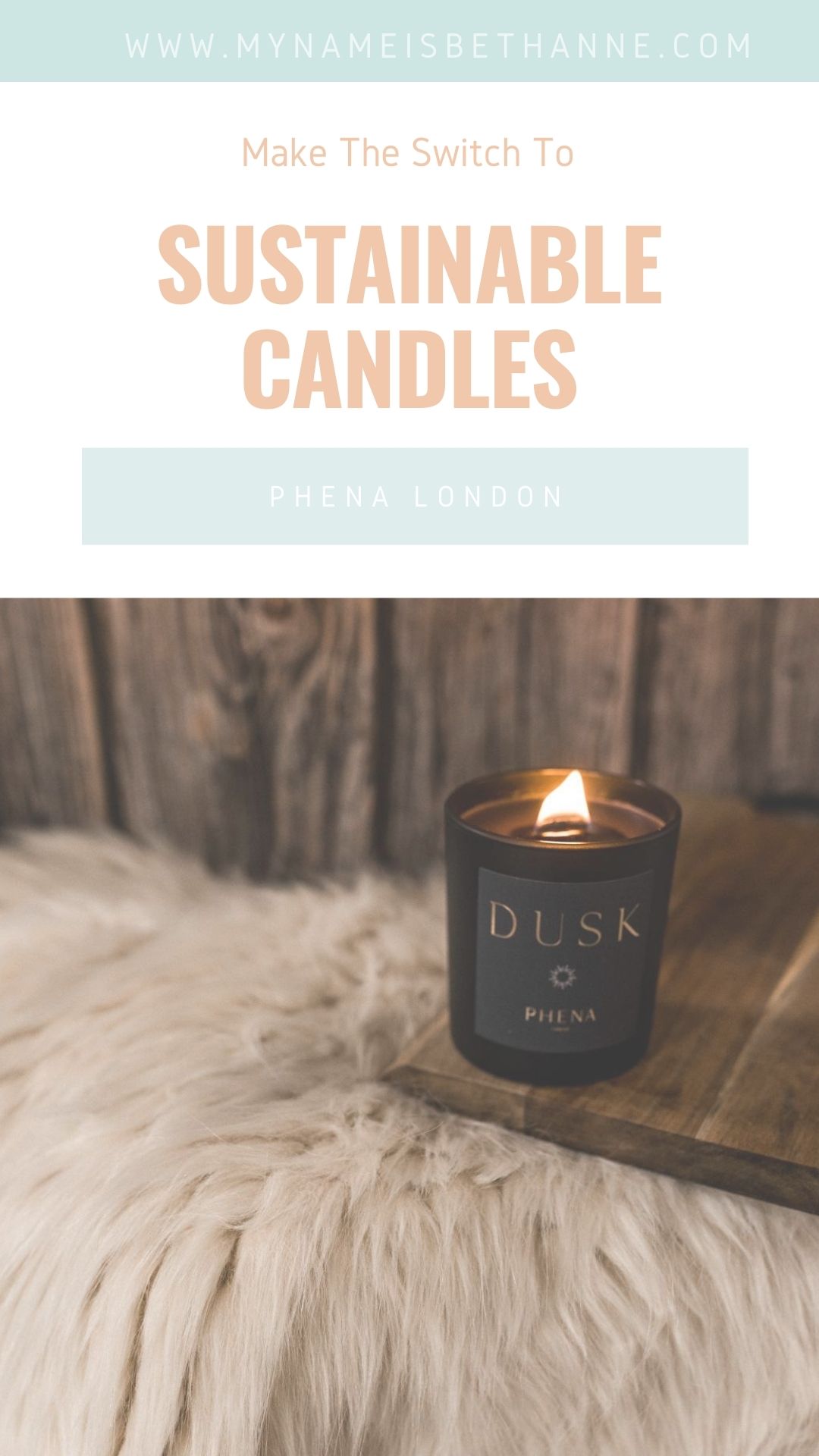 Phena London - Circular Aromatherapy Candles Made From Waste Cooking Oil